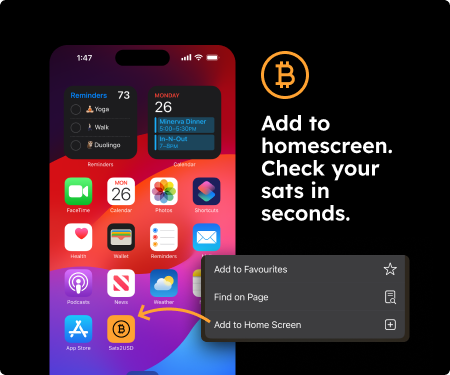 Add to homescreen